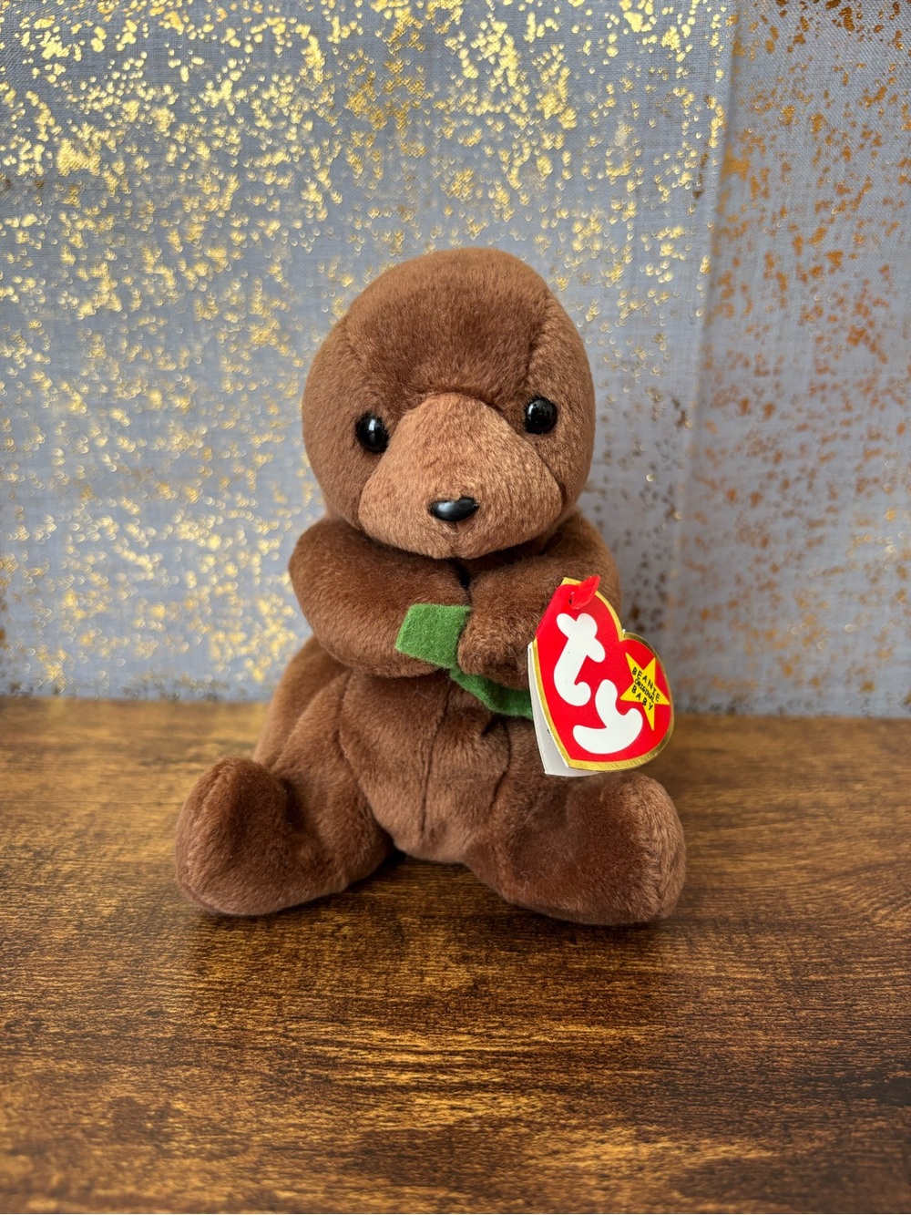 Ty Beanie Baby “Seaweed” the Otter - New With Tag (1996) Vintage/Rare